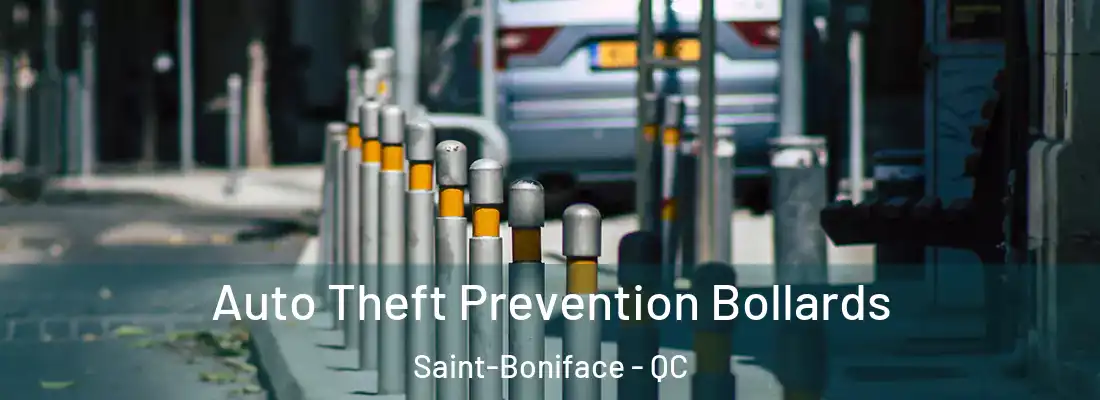  Auto Theft Prevention Bollards Saint-Boniface - QC