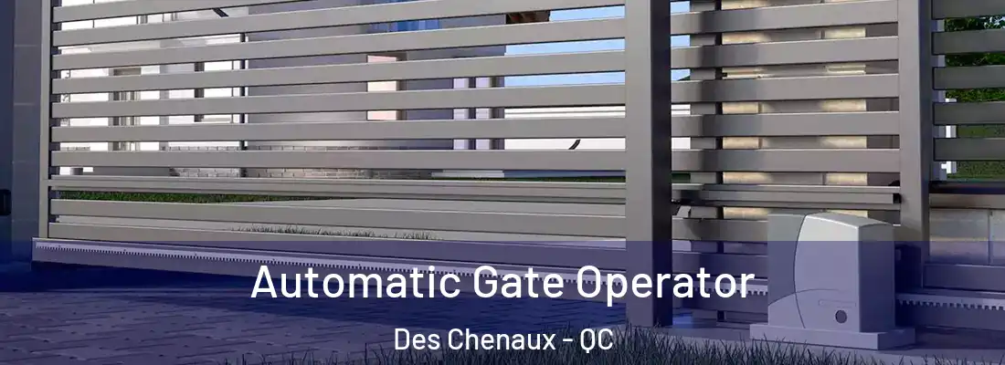  Automatic Gate Operator Des Chenaux - QC