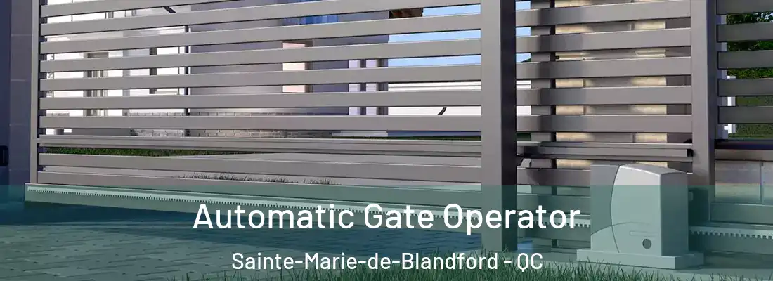 Automatic Gate Operator Sainte-Marie-de-Blandford - QC