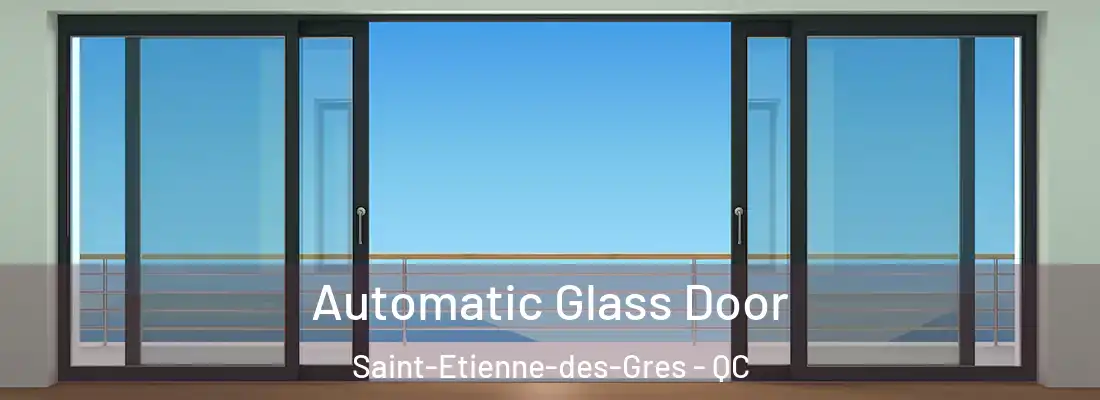  Automatic Glass Door Saint-Etienne-des-Gres - QC