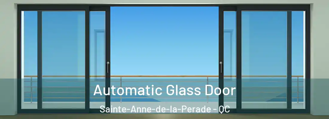  Automatic Glass Door Sainte-Anne-de-la-Perade - QC