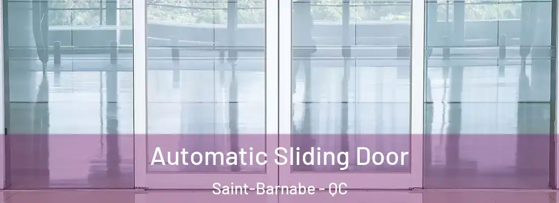  Automatic Sliding Door Saint-Barnabe - QC