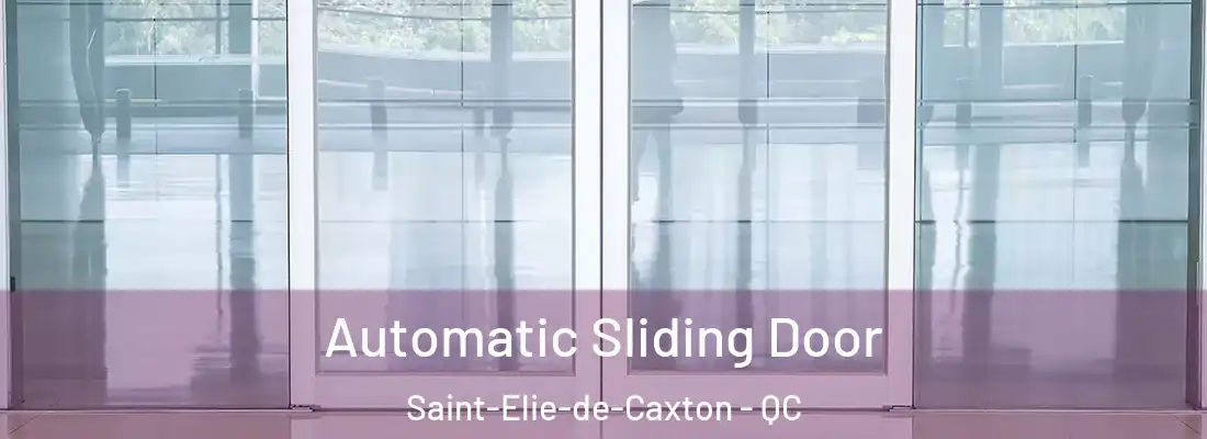  Automatic Sliding Door Saint-Elie-de-Caxton - QC