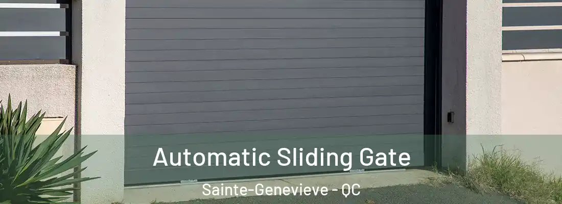  Automatic Sliding Gate Sainte-Genevieve - QC