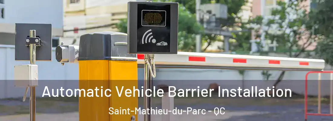  Automatic Vehicle Barrier Installation Saint-Mathieu-du-Parc - QC