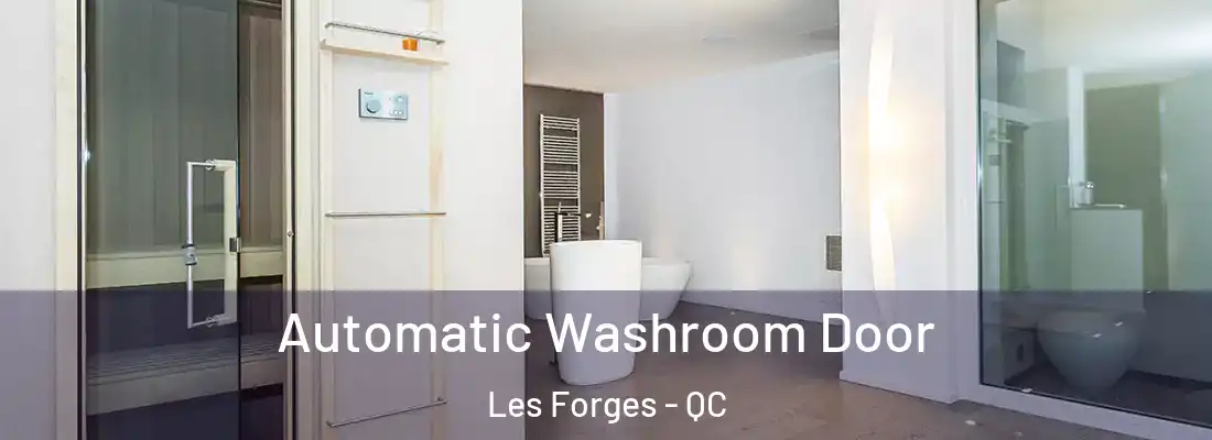  Automatic Washroom Door Les Forges - QC