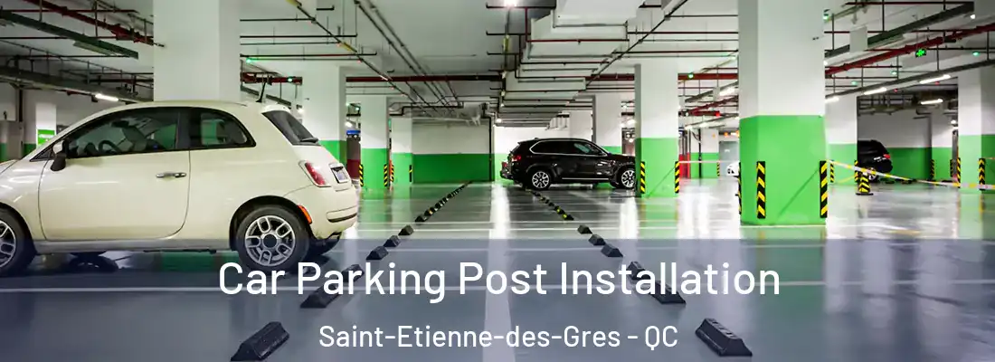  Car Parking Post Installation Saint-Etienne-des-Gres - QC