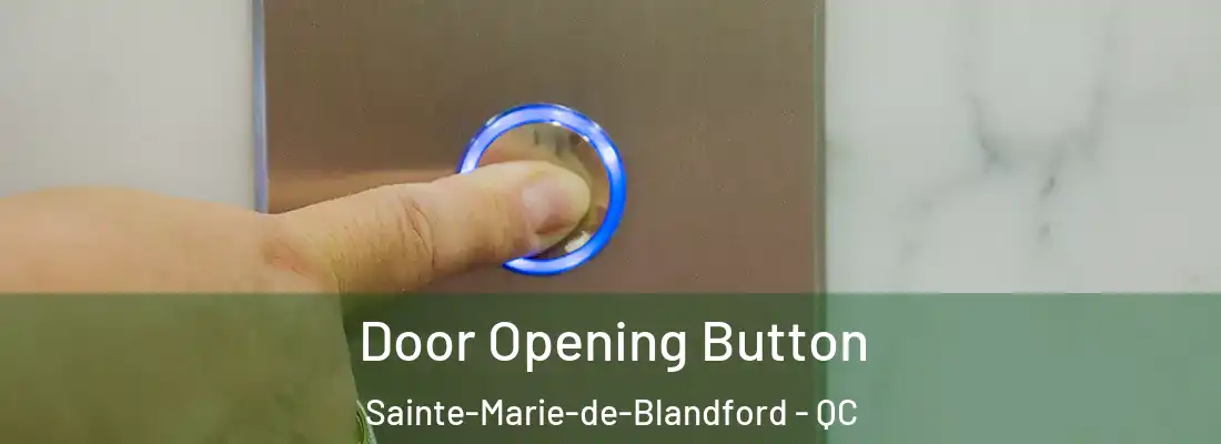  Door Opening Button Sainte-Marie-de-Blandford - QC
