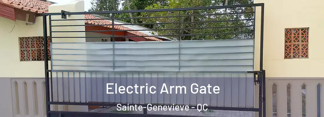  Electric Arm Gate Sainte-Genevieve - QC