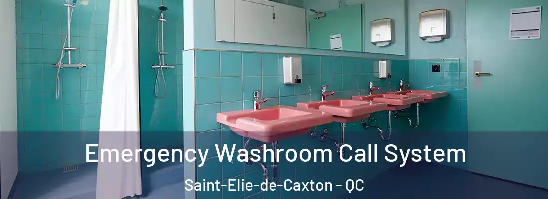  Emergency Washroom Call System Saint-Elie-de-Caxton - QC
