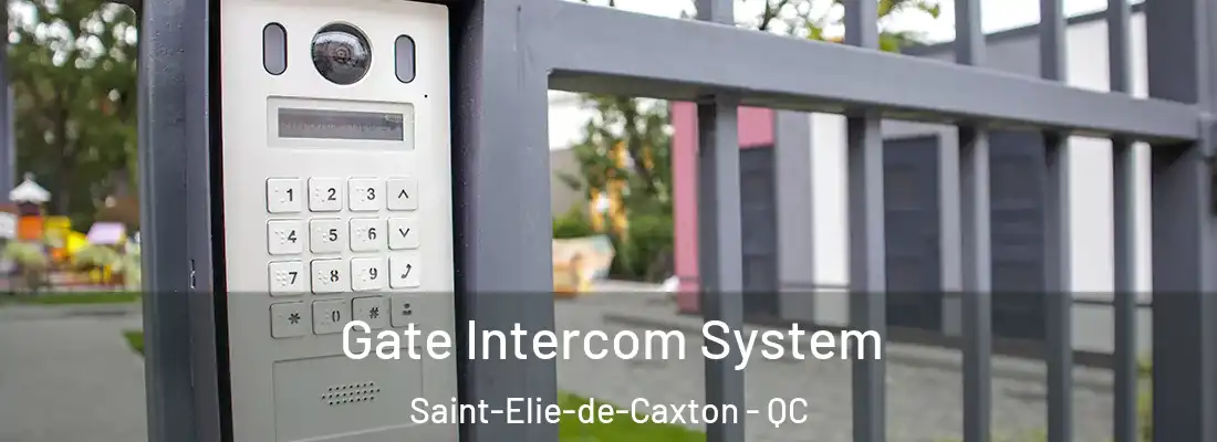  Gate Intercom System Saint-Elie-de-Caxton - QC
