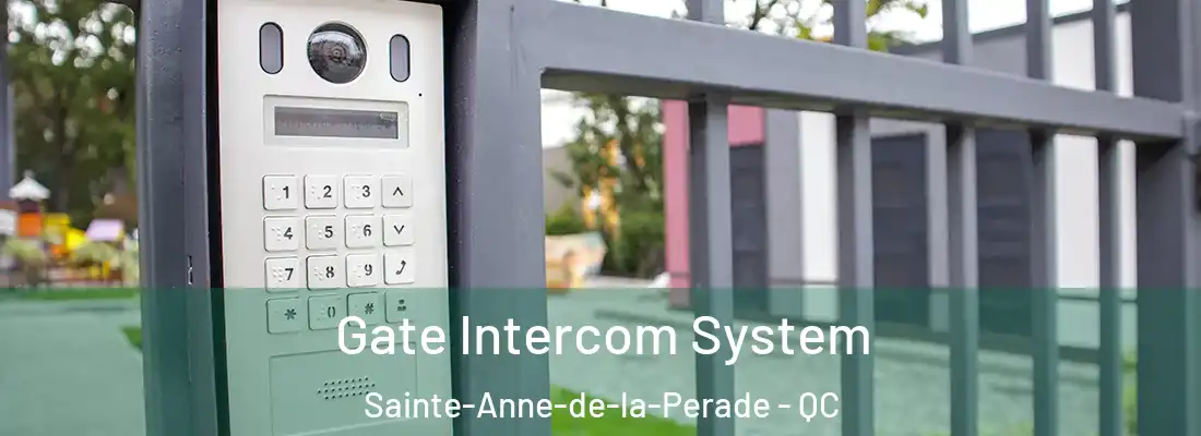  Gate Intercom System Sainte-Anne-de-la-Perade - QC