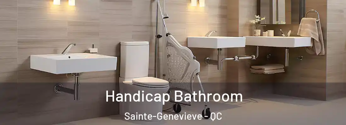  Handicap Bathroom Sainte-Genevieve - QC