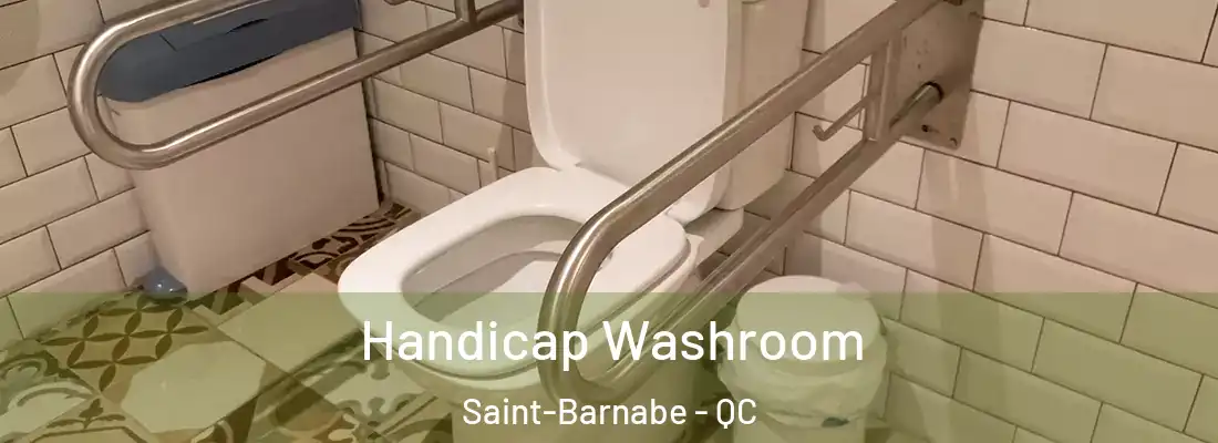  Handicap Washroom Saint-Barnabe - QC