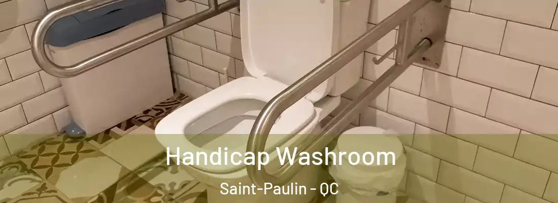  Handicap Washroom Saint-Paulin - QC