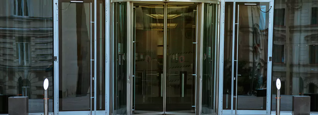 Commercial Automatic Glass Door Repair and Maintenance in Saint-Mathieu-du-Parc, QC