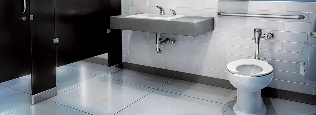 Universal Barrier Free Washroom in Trois-Rivieres, QC