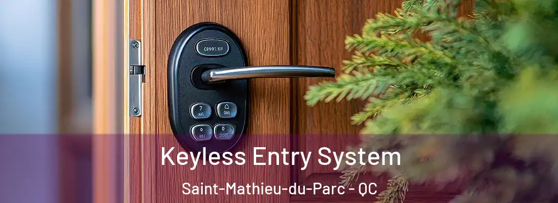  Keyless Entry System Saint-Mathieu-du-Parc - QC