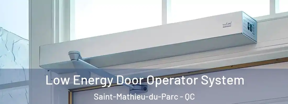  Low Energy Door Operator System Saint-Mathieu-du-Parc - QC