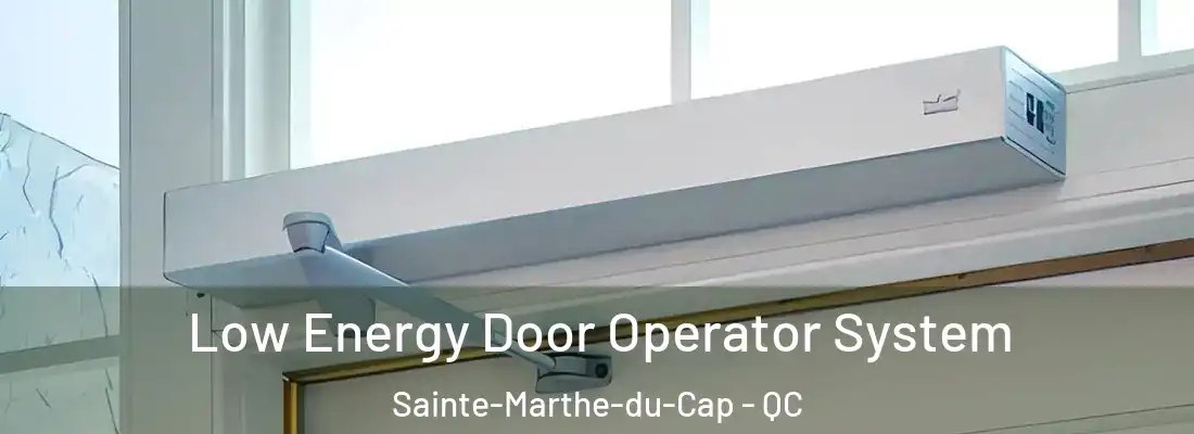  Low Energy Door Operator System Sainte-Marthe-du-Cap - QC