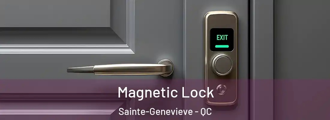  Magnetic Lock Sainte-Genevieve - QC