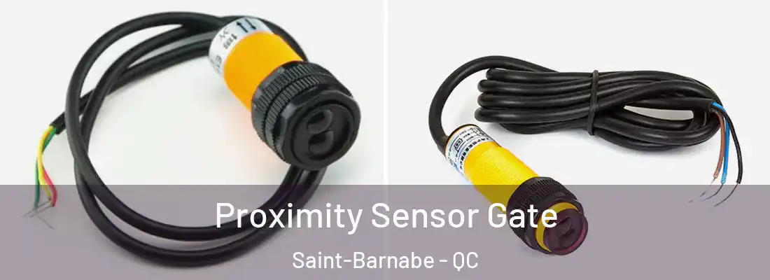  Proximity Sensor Gate Saint-Barnabe - QC