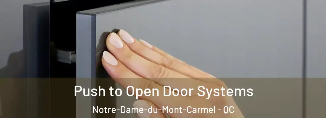 Push to Open Door Systems Notre-Dame-du-Mont-Carmel - QC