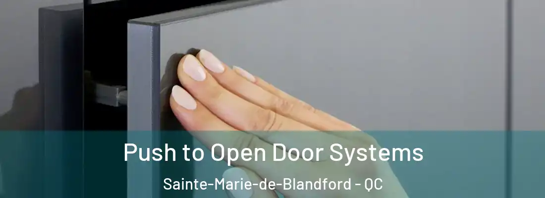  Push to Open Door Systems Sainte-Marie-de-Blandford - QC