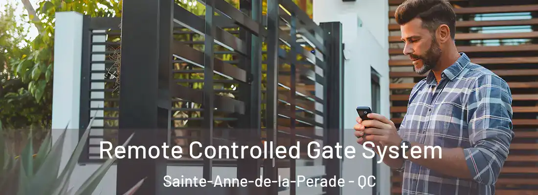  Remote Controlled Gate System Sainte-Anne-de-la-Perade - QC