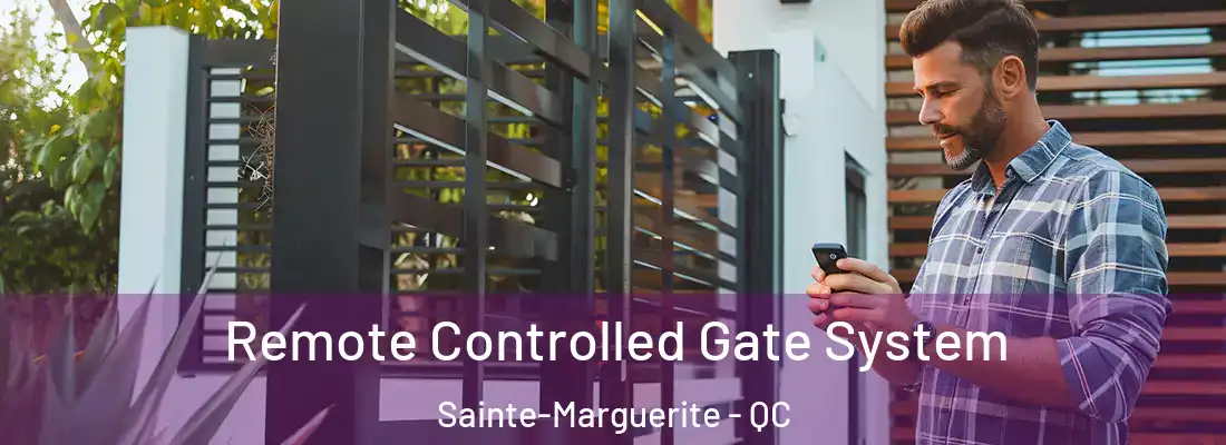  Remote Controlled Gate System Sainte-Marguerite - QC