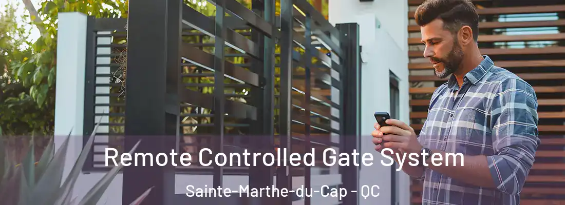  Remote Controlled Gate System Sainte-Marthe-du-Cap - QC