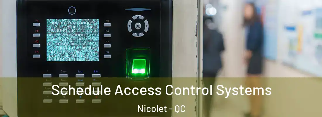  Schedule Access Control Systems Nicolet - QC