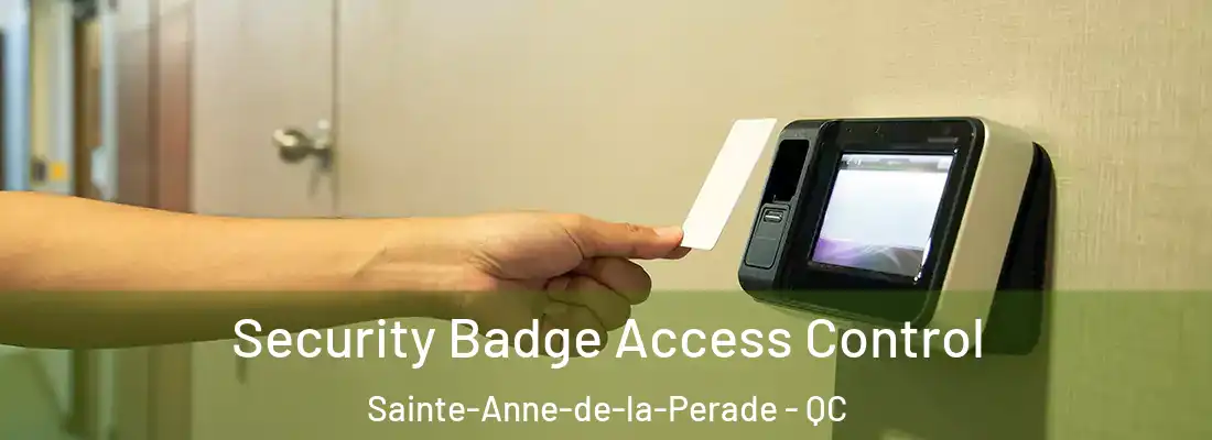  Security Badge Access Control Sainte-Anne-de-la-Perade - QC