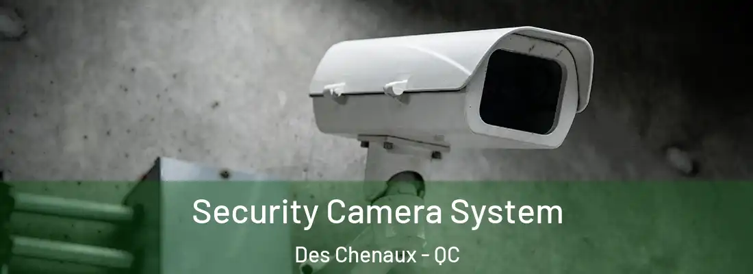  Security Camera System Des Chenaux - QC