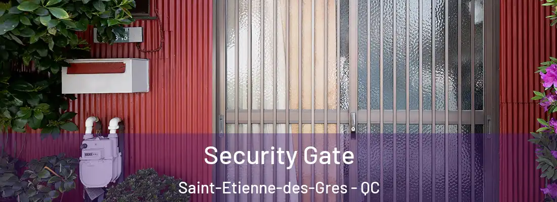  Security Gate Saint-Etienne-des-Gres - QC