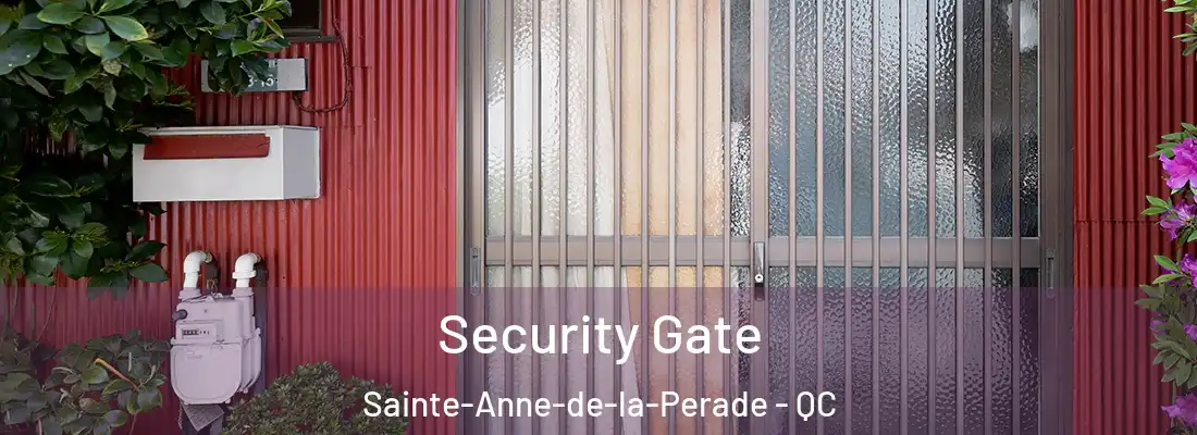  Security Gate Sainte-Anne-de-la-Perade - QC