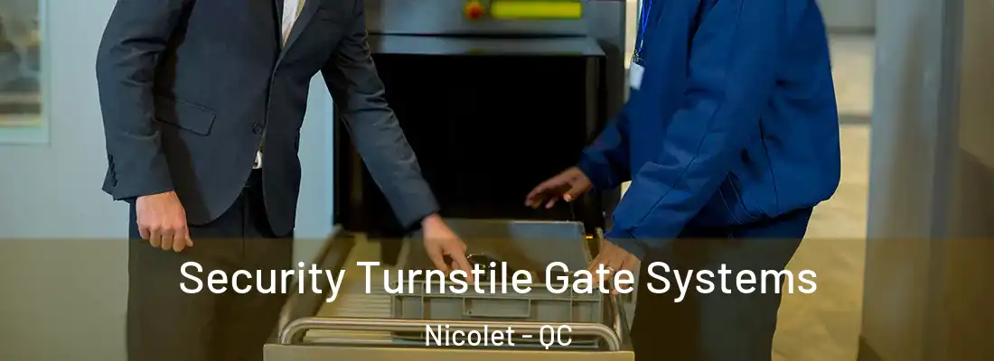  Security Turnstile Gate Systems Nicolet - QC