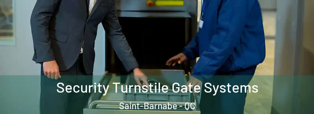  Security Turnstile Gate Systems Saint-Barnabe - QC