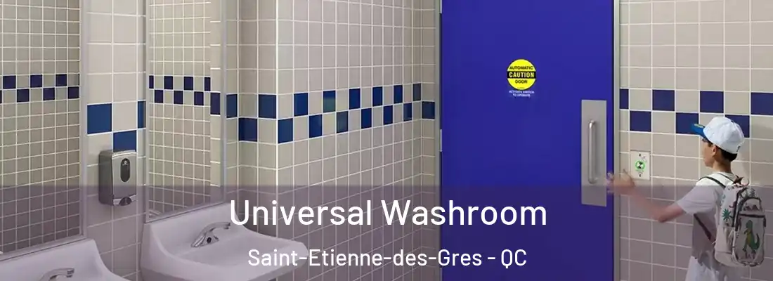  Universal Washroom Saint-Etienne-des-Gres - QC