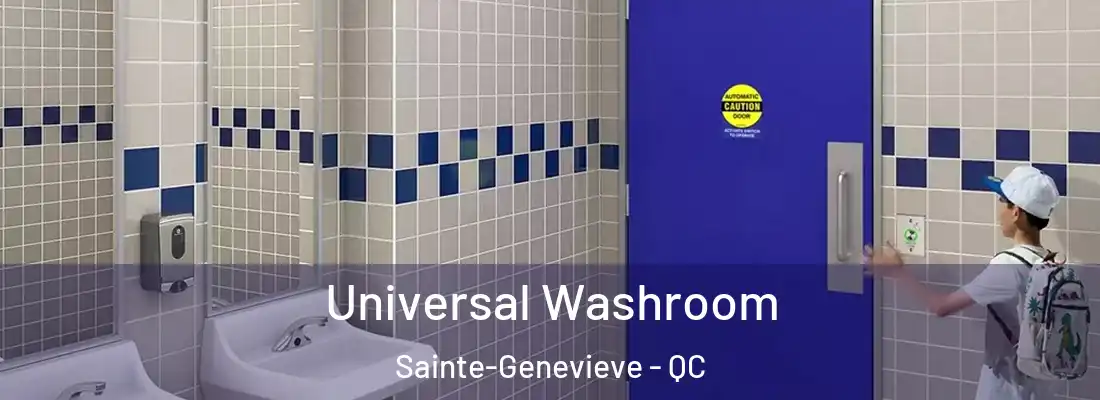  Universal Washroom Sainte-Genevieve - QC