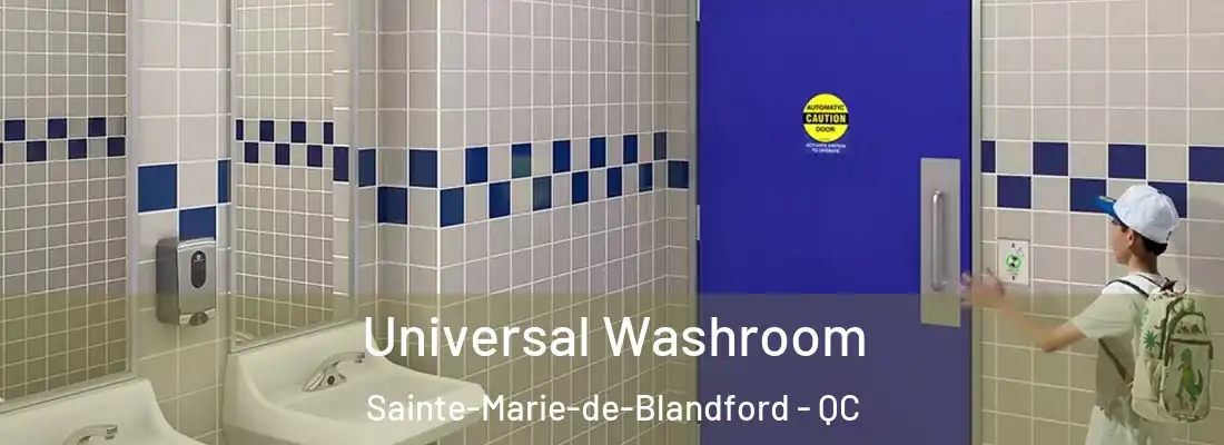  Universal Washroom Sainte-Marie-de-Blandford - QC