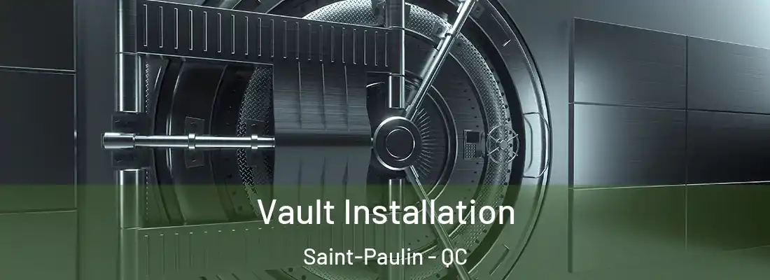  Vault Installation Saint-Paulin - QC
