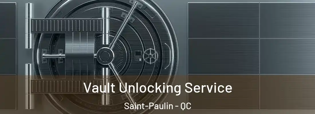  Vault Unlocking Service Saint-Paulin - QC