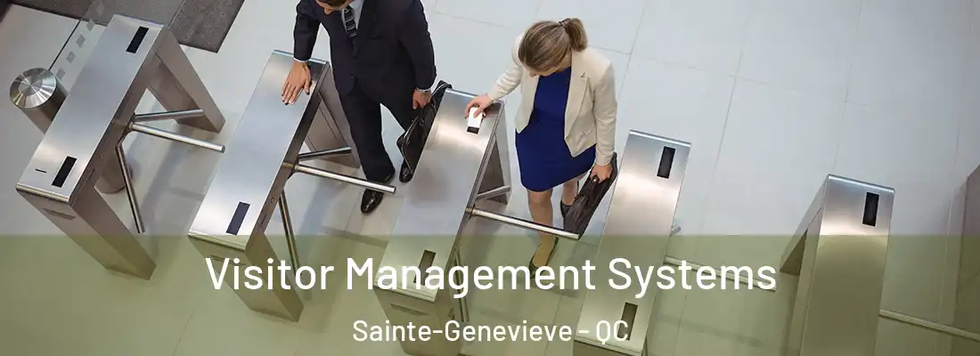  Visitor Management Systems Sainte-Genevieve - QC