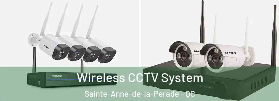  Wireless CCTV System Sainte-Anne-de-la-Perade - QC